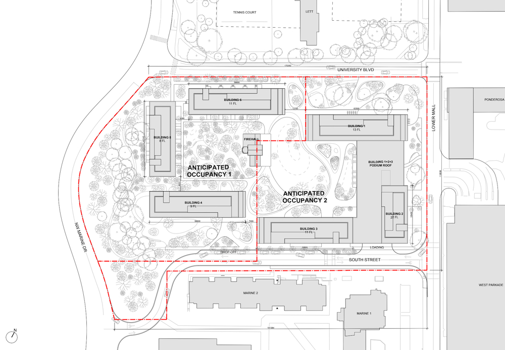 UBC Vancouver 2111 Lower Mall Student Residence Design 3xn