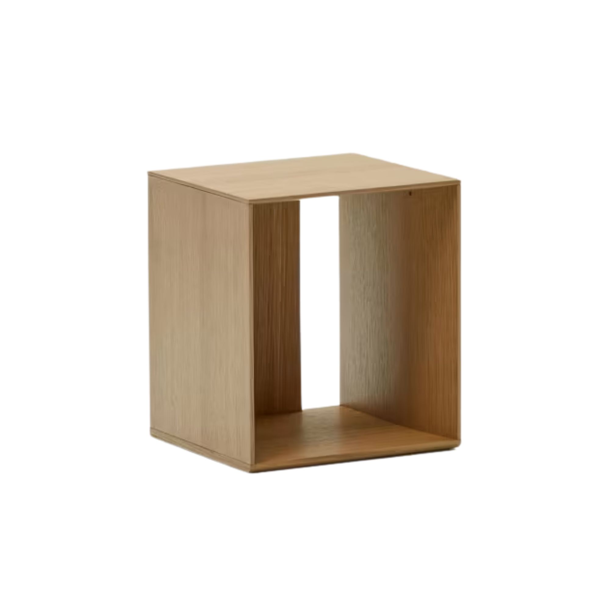 Kave Home, Litto Small shelf module in oak veneer 34 x 38 cm | Kave Home Great Britain