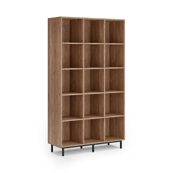 Open shelf cubes high sideboard