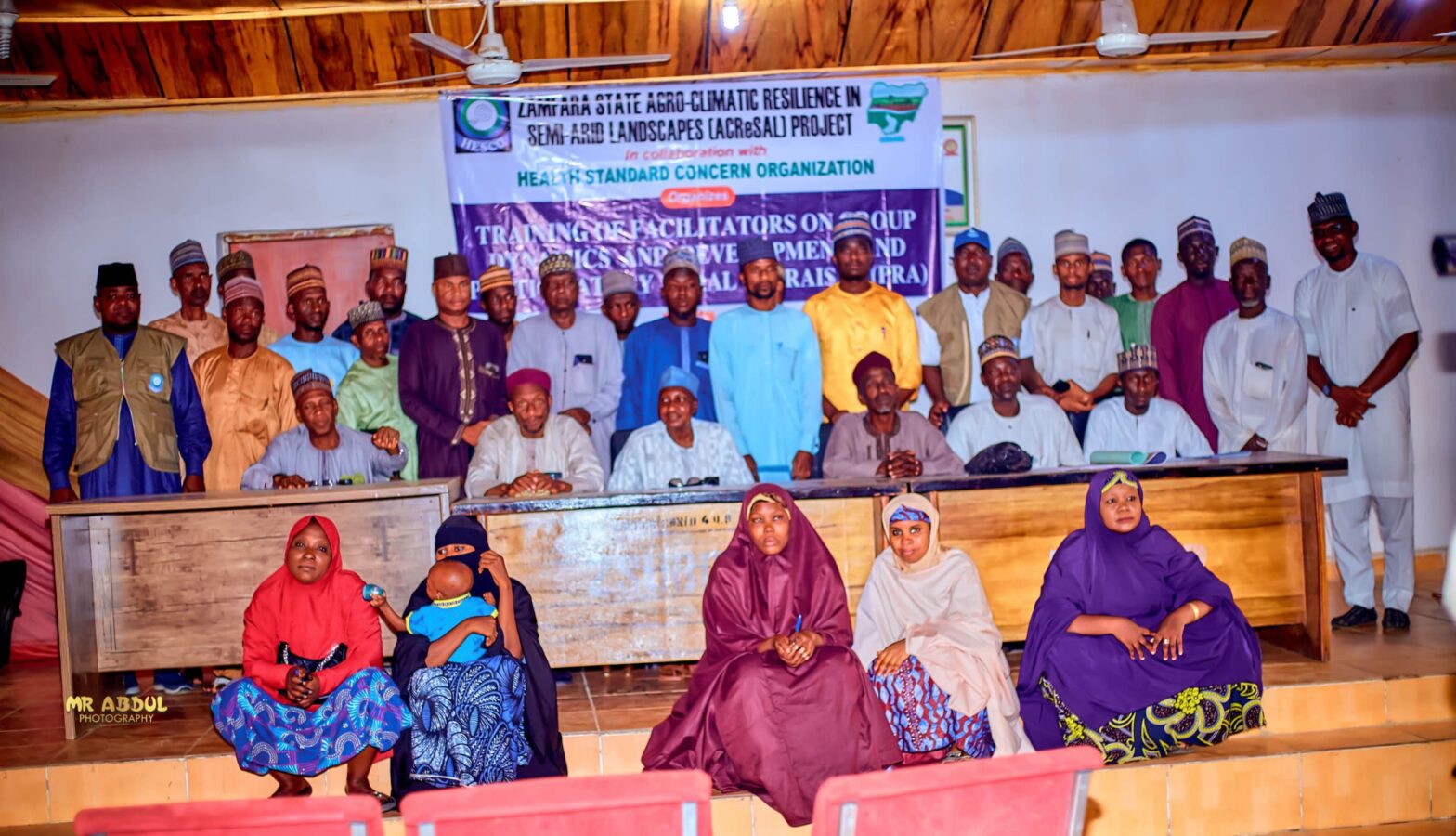 Acresal Trains 55 Moderators on PRA for communities in Zamfara