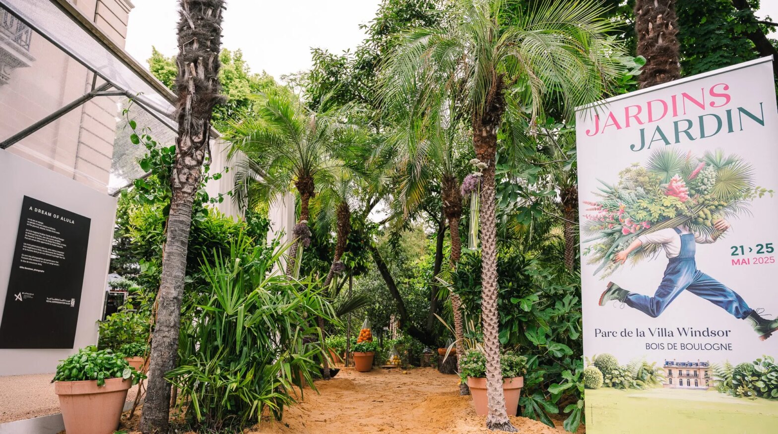 Alula presents the cultural heritage and a sustainable vision at Jardins, Jardin, which is opened in Paris