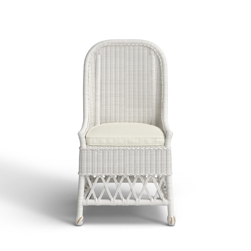 Birch Lane ™ Janessa Rattan Side Stuhl & Reviews | Wayfair
