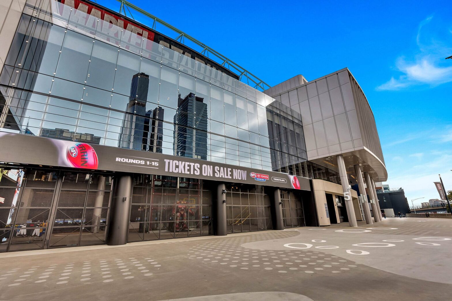 The Marvel Stadium -Upgrade appointed the finalist in 2025 Victorian Architecture Awards