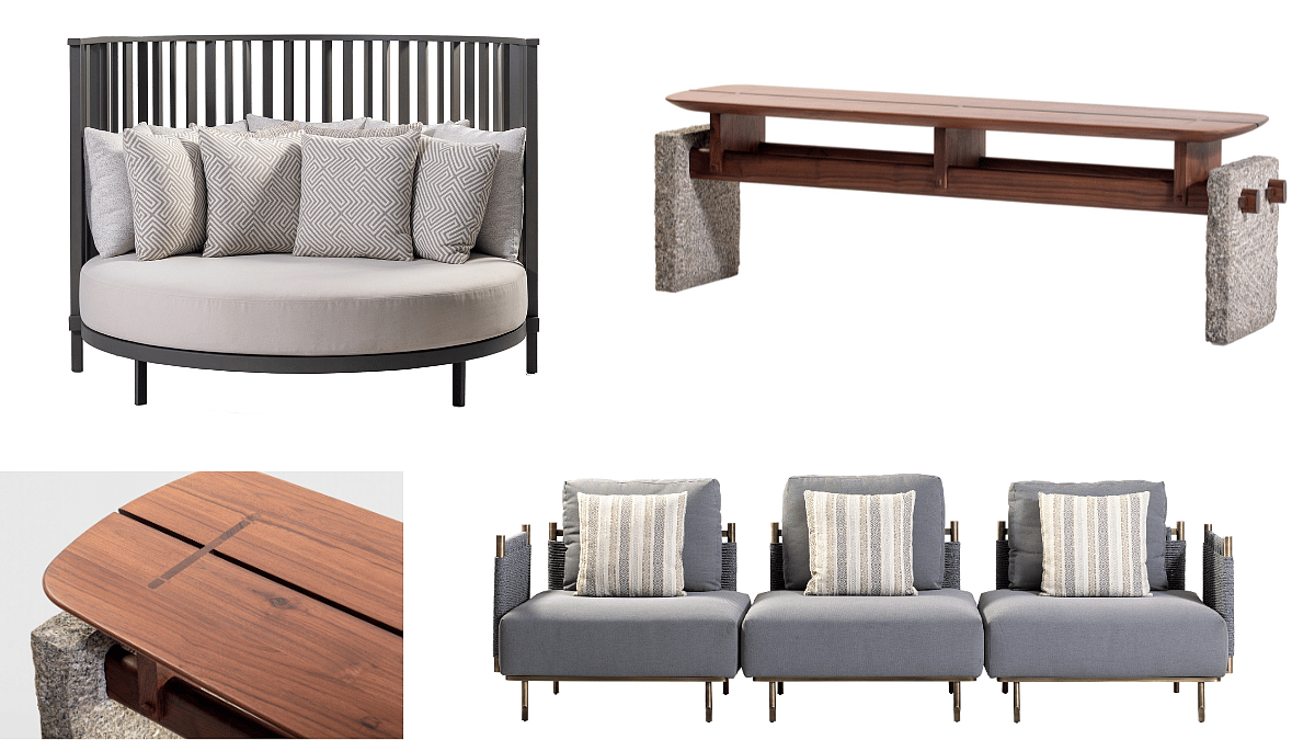 The outdoor collection of the Writer is redefining the open-air life