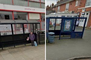 Bus accommodation in the Willow Street (left) and the Black Gate Street (right) in Oswestry are to be said goodbye to green roofs. Image: Google