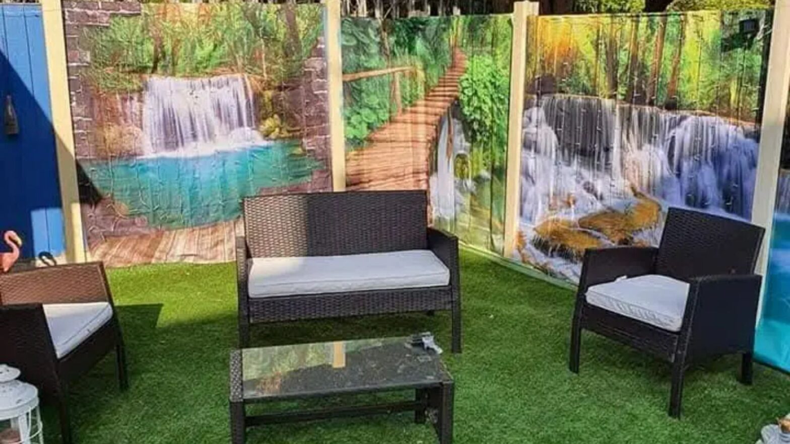 British show that a division fence glows after gardening with Lockdown relapse -that costs less than £ 8