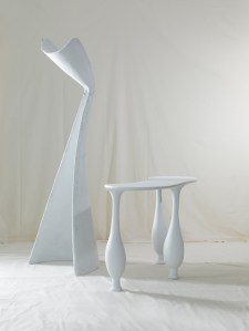 From the Ralph Pucci Show in Château La Cose: Grace -Rübern by Paul Mathieu and Jim Console by Elizabeth Garouste