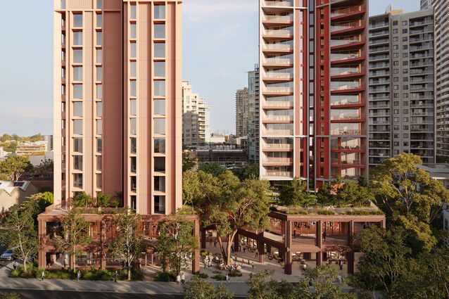 Two tower proposal in Sydney's chatwood on exhibition