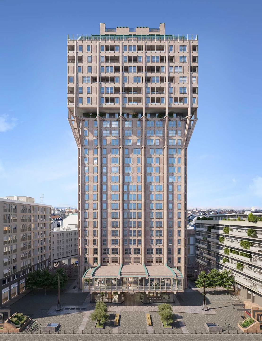 Brutalistic icon Torre Velasca will be reopened in Milan 3 Brutalistic icon Torre Velasca will be reopened in Milan