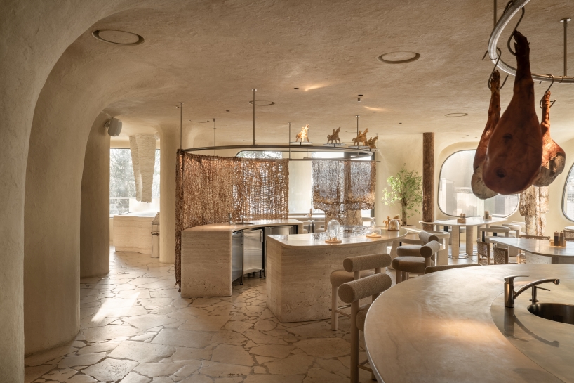 The Yod Group designed the mushrooms inspired restaurant Interior 3