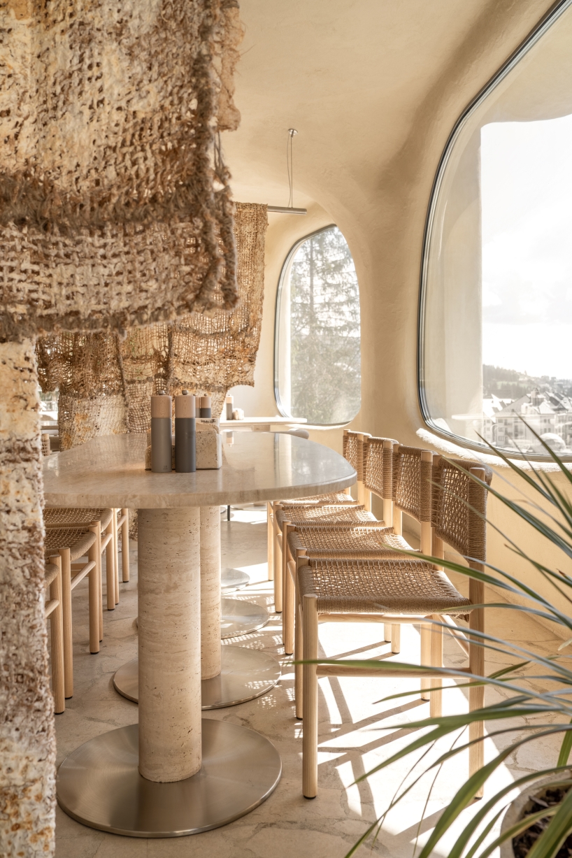 The Yod Group designed the mushrooms inspired restaurant Interior 10