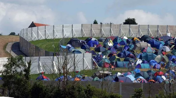 A giant fence surrounds the worthy farm premises to keep intruders away