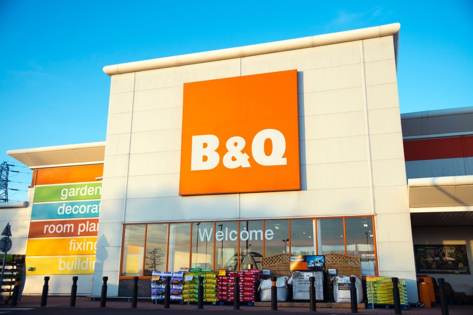 B & Q Store in Newport.