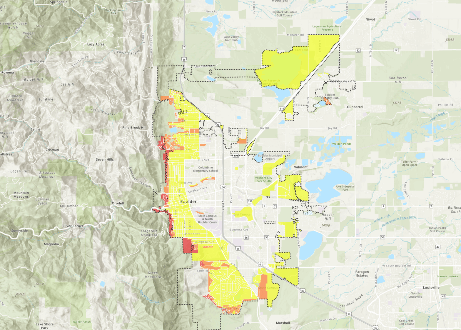 Boulder extends the Wildfire risk zone. Is your home included?