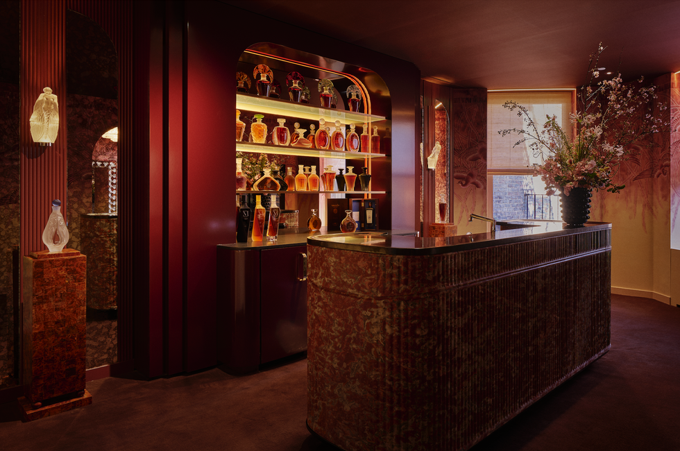Lalique NYC Townhouse Bar