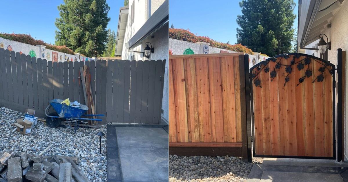 Transform an ordinary backyard fence into a custom work of art | Condition
