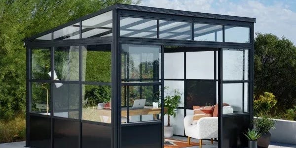 Costco's new "pop-up" glass shed is the ultimate retreat and it looks breathtaking