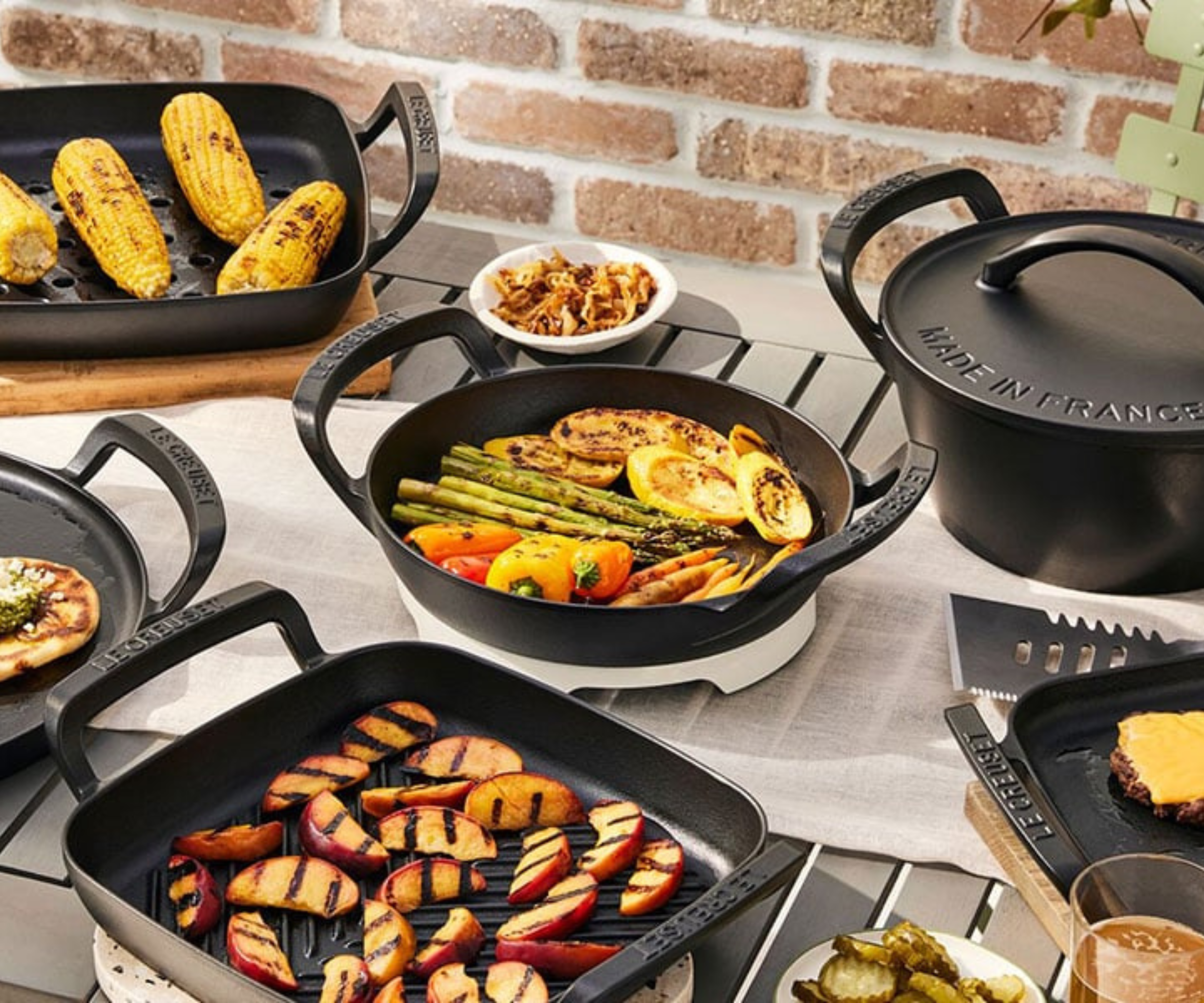 The complete Le Creuset Alpine Outdoor Collection