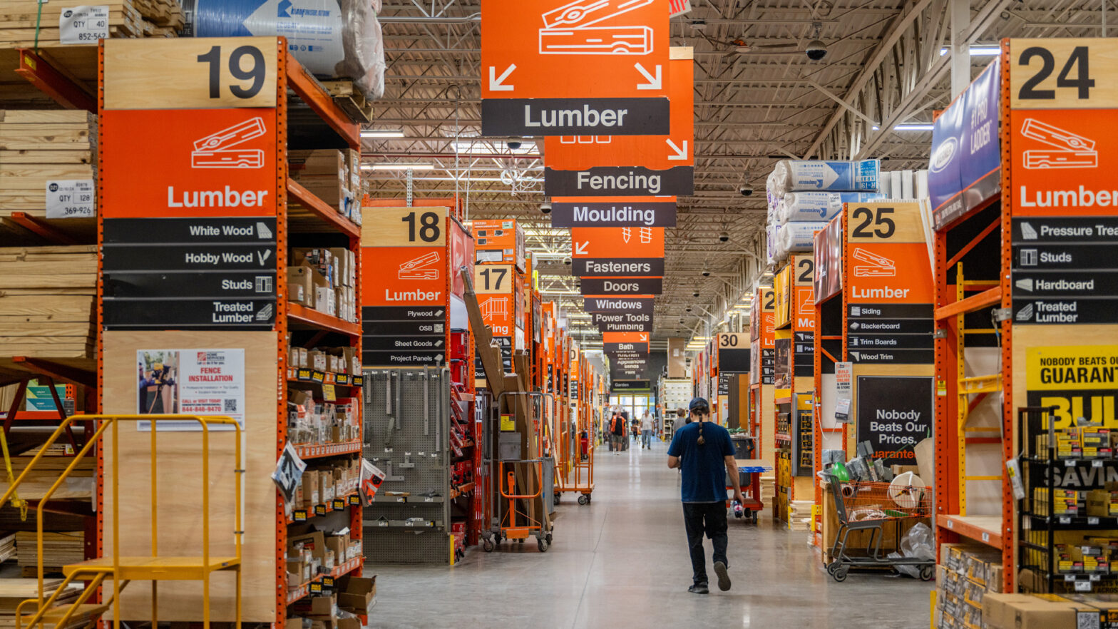 Home Depot sells a "low -maintenance" data protection fence for only 119.47 US dollars - it is perfect for curious neighbors