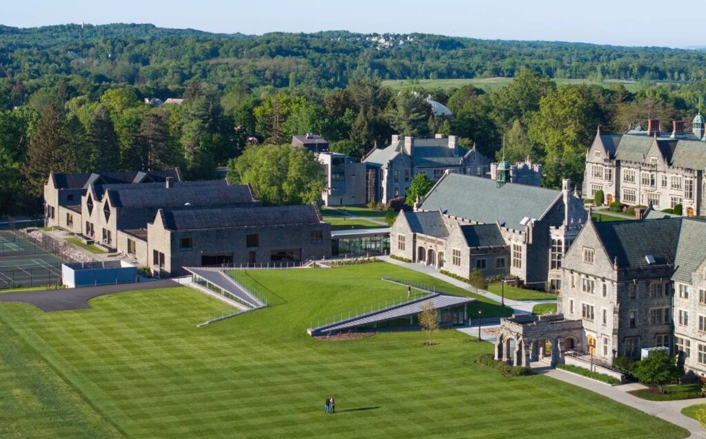 The new center of Emma Willard School's new performing arts.