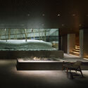 Muwa Niseko / Nikken Sekkei - interior photography, wood, lighting