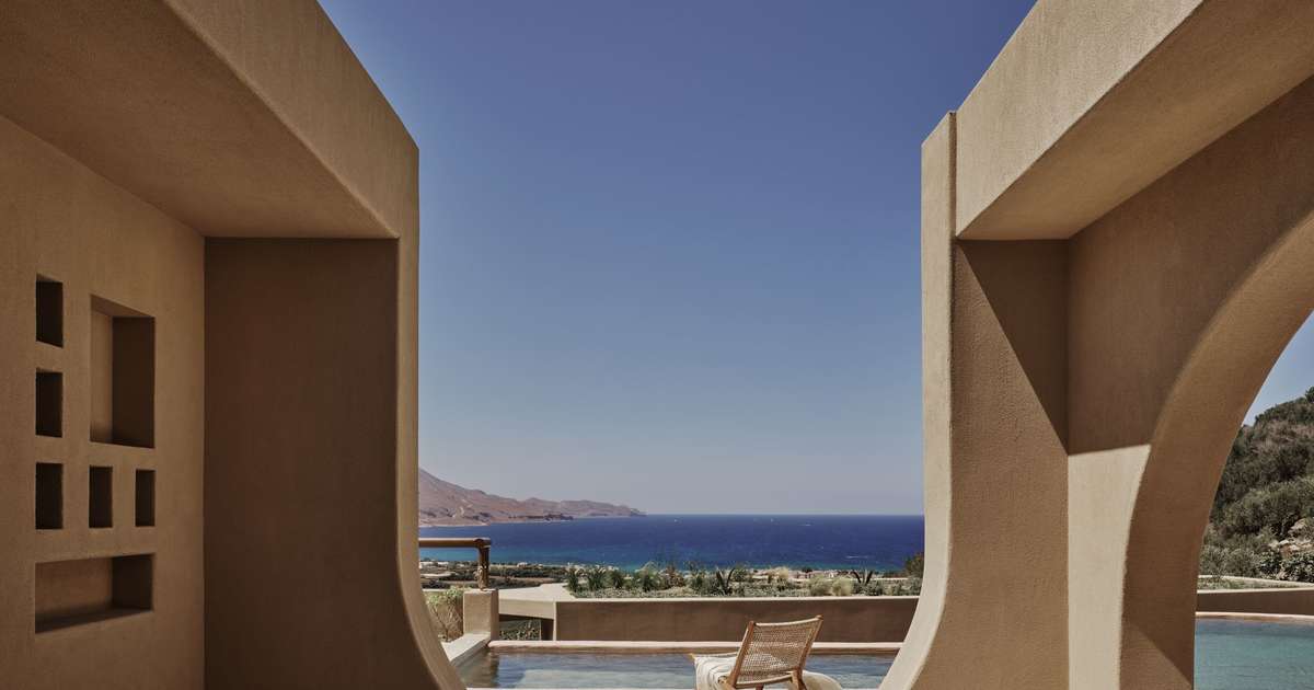 Tella Thera immerses guests in the local landscape of Crete