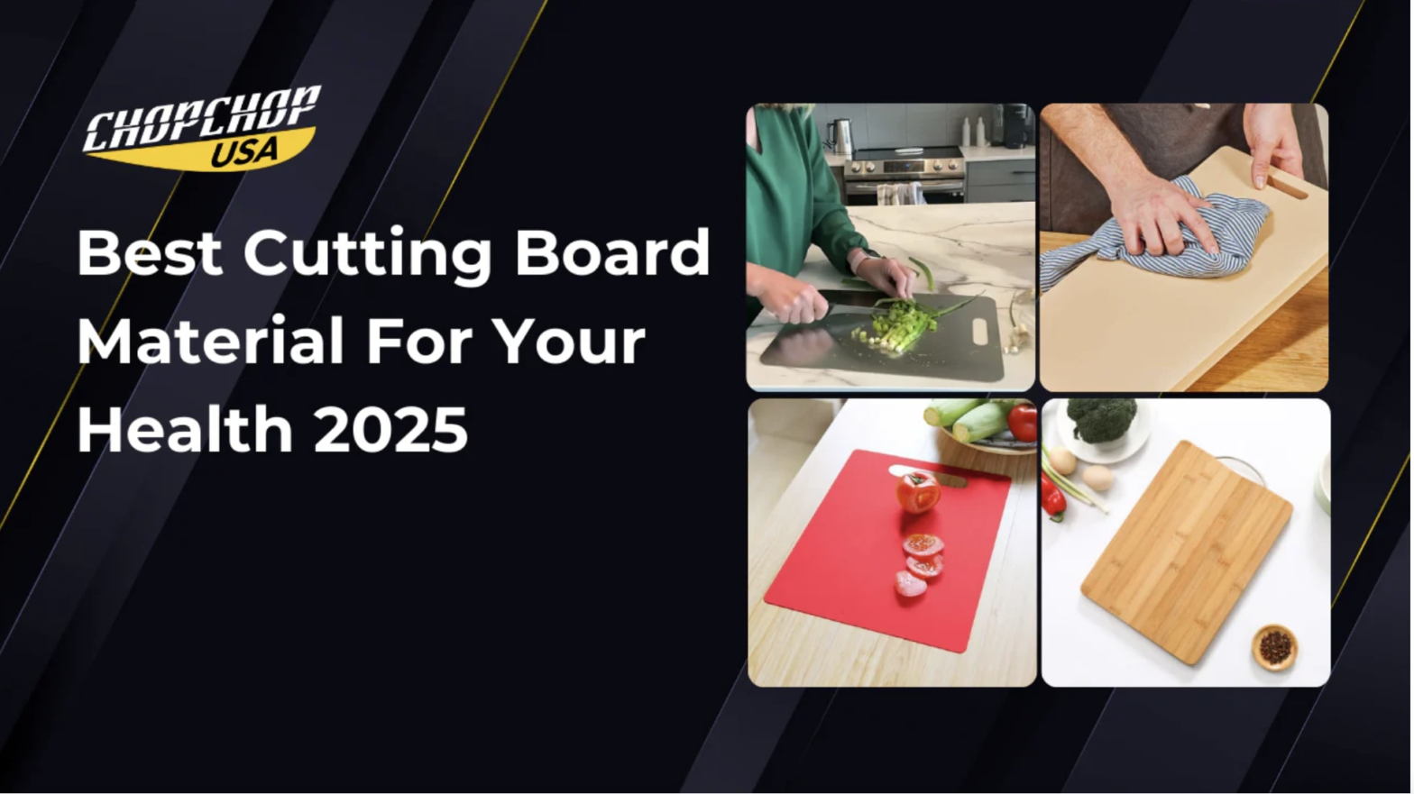 Best cutting board material for your health 2025