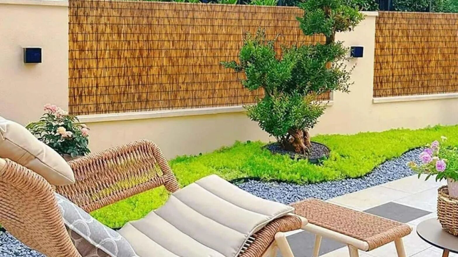 Amazon sells a data protection screen with a high bamboo for only 24.80 US dollars - it is perfect to create a "relaxing" backyard area