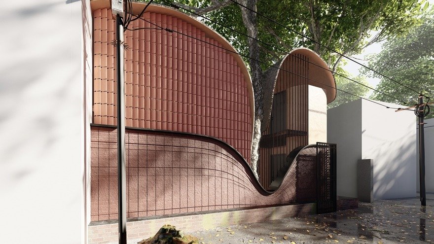 The architect develops a passive cooling system inspired by Anthills