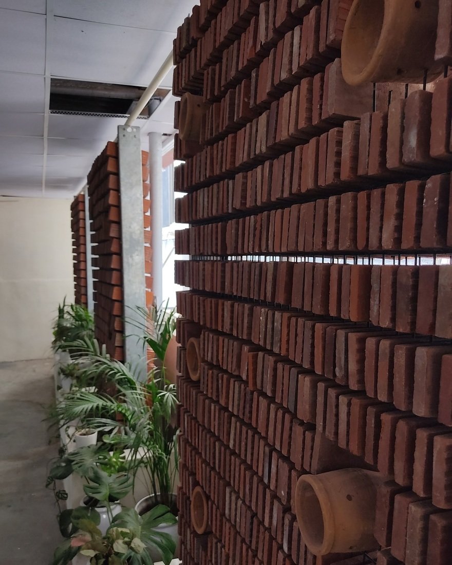 The architect develops a passive cooling system inspired by Anthills