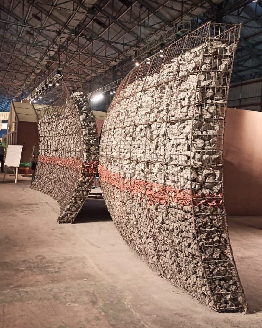 The architect develops a passive cooling system inspired by Anthills