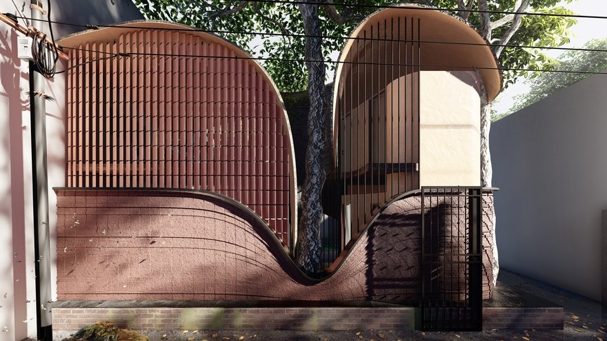 The architect develops a passive cooling system inspired by Anthills