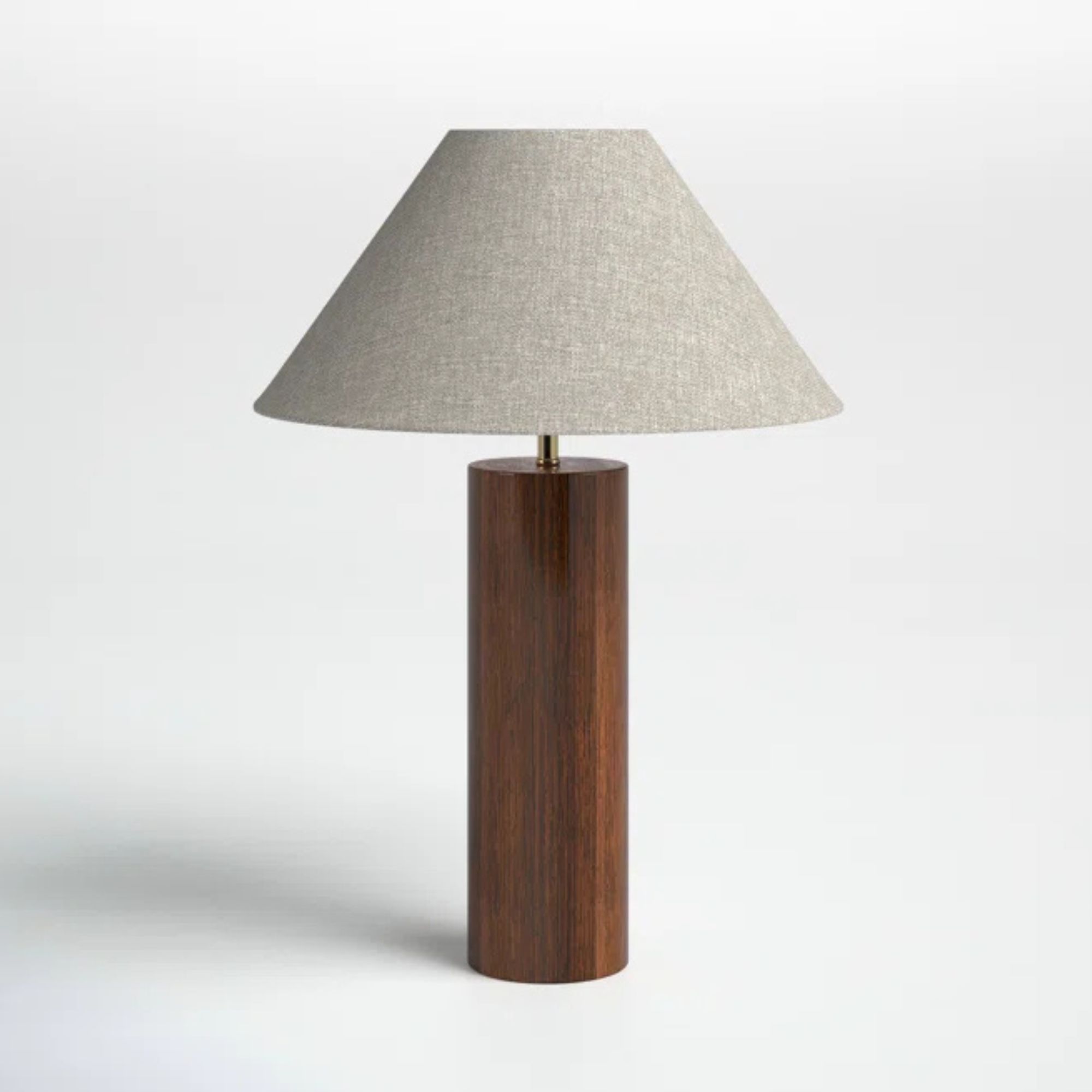 All -modern rigid massive wooden table lamp