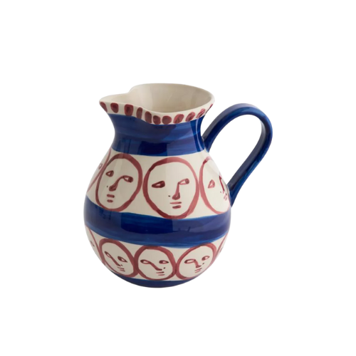 Ceramic jug painting