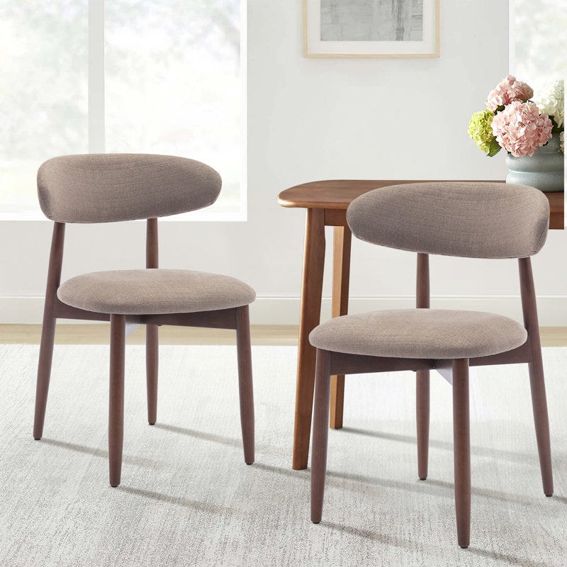 Padded solid wood -dinner chair Padded solid wood -dinner chair
