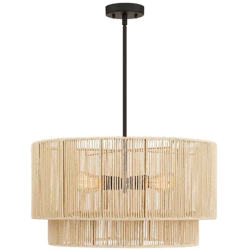 Nekoosa 4 - Light drum chandelier Nekoosa 4 - Light drum chandelier