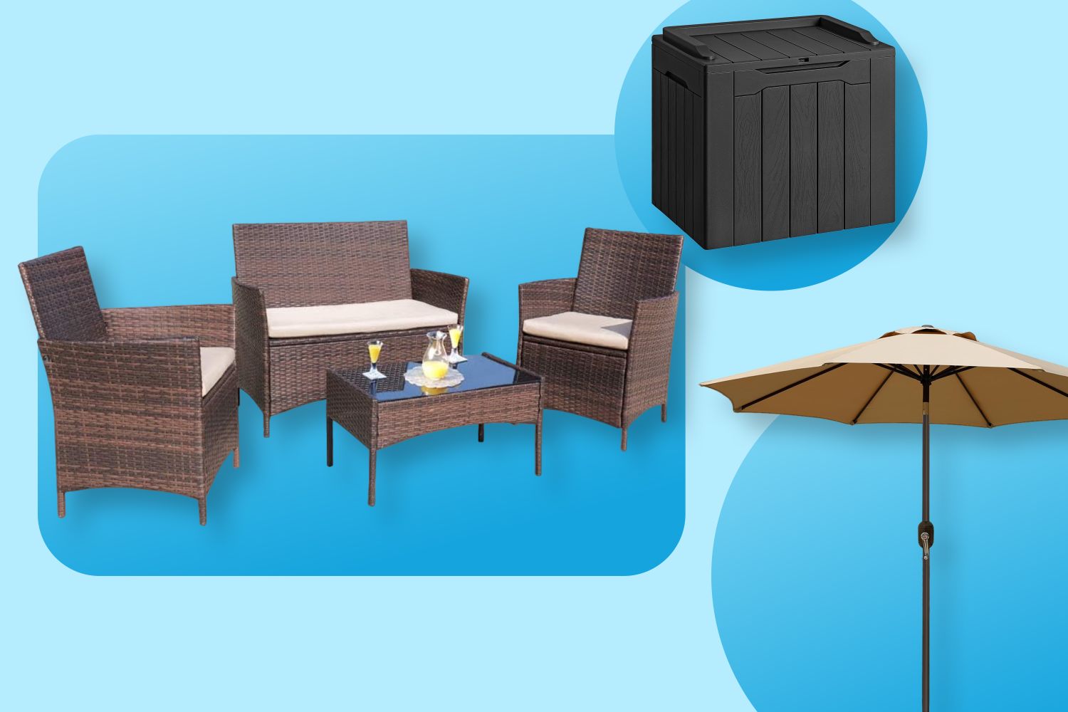 9 late summer terrace furniture deals that hide in Amazon's outlet