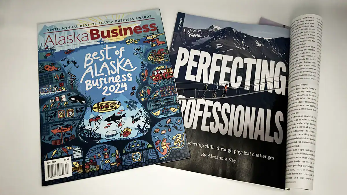 Alaska Business receives TabPi awards for cover illustration, side design