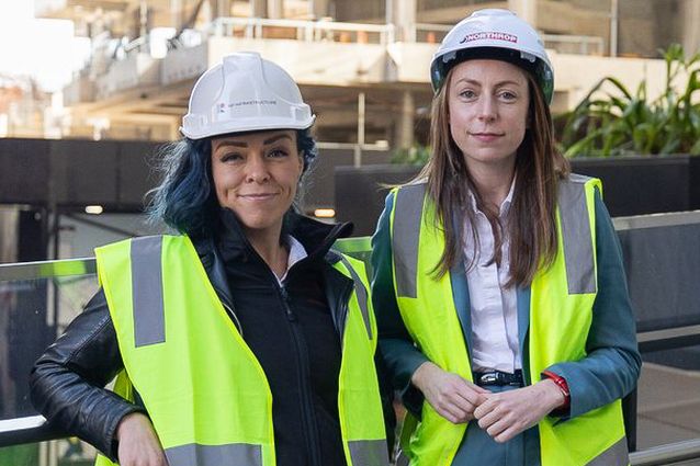 Architectural companies register to support women under construction