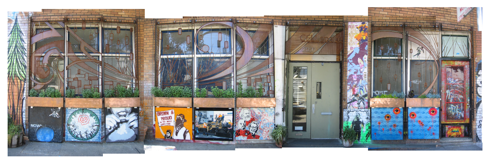 Historical metal wall paintings find a permanent home