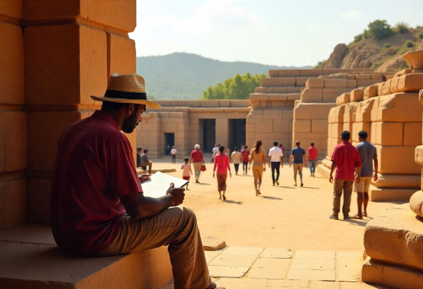 Freepik__the-style-is-candid-ima - 2025-08-14t073917644 - travel and tour world How India can redefine its tourism landscape through simplified travel processes and sustainable growth strategies