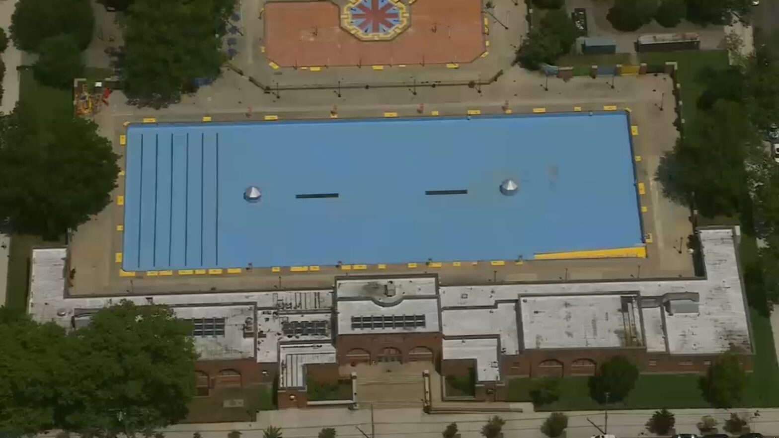 Red Hook Pool in Brooklyn, NYC, will be reopened today after months of repair work