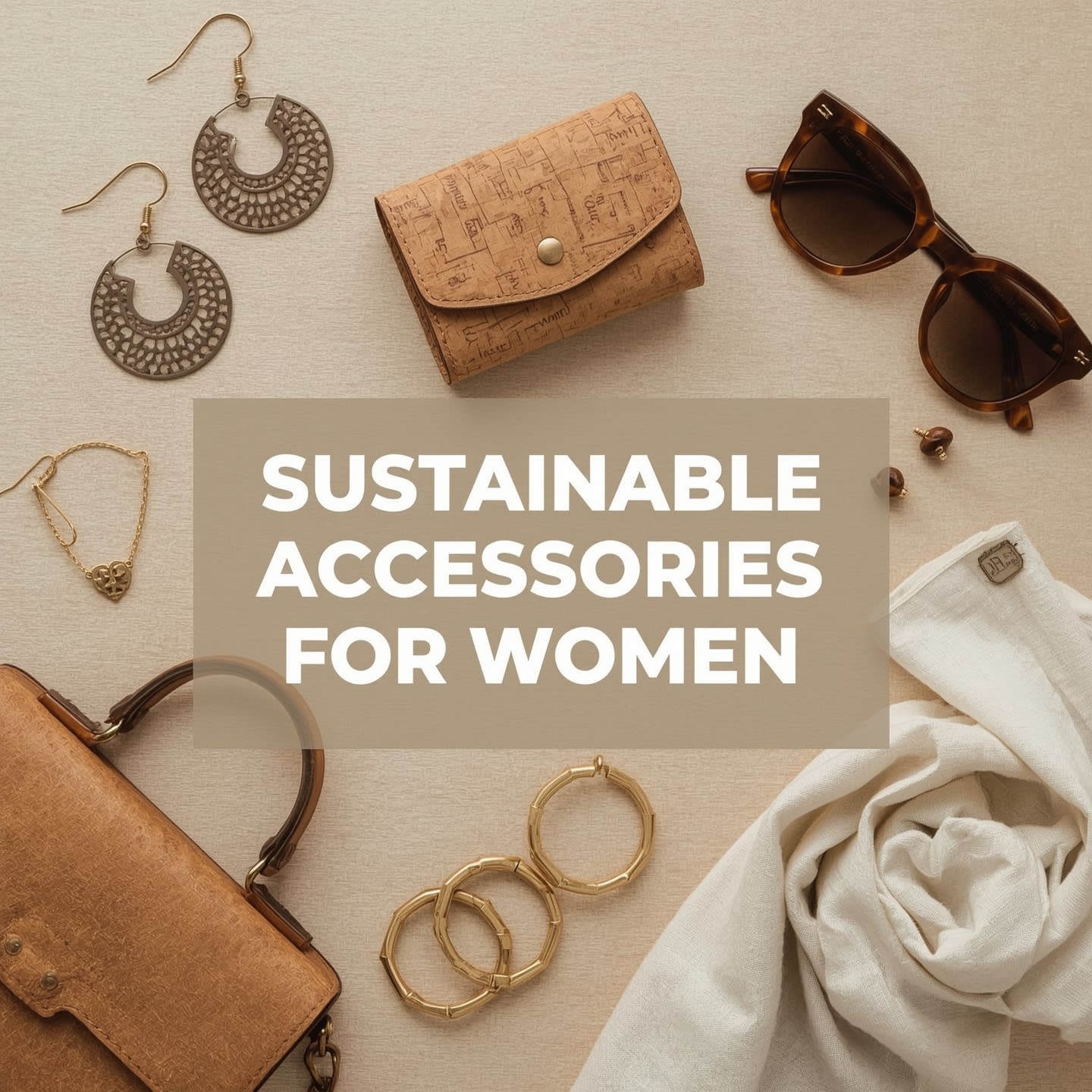 Sustainable accessories for women: jewelry, bags and more in 2025