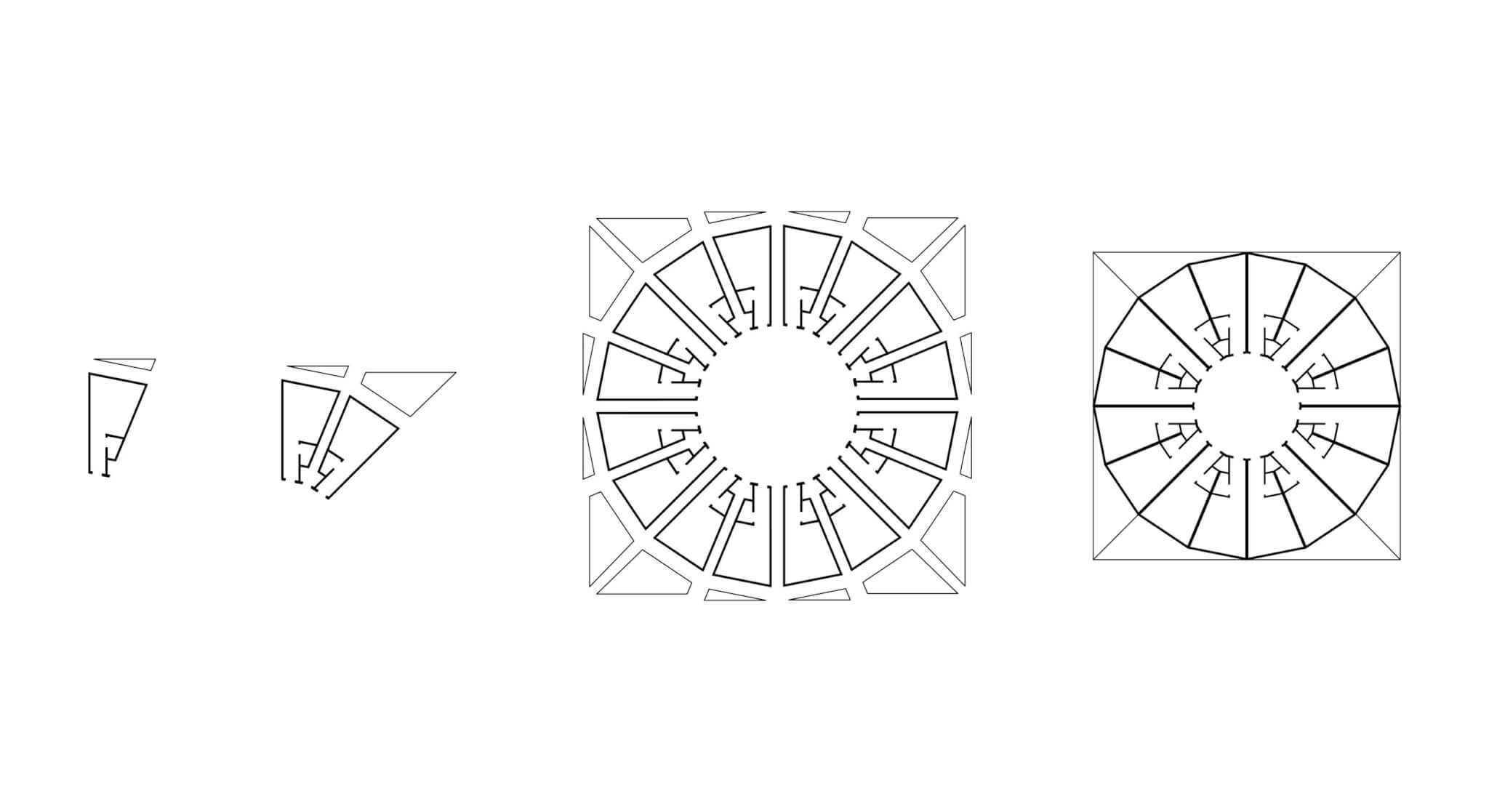 Tower floor plan of micro-resort units, 16-page scope