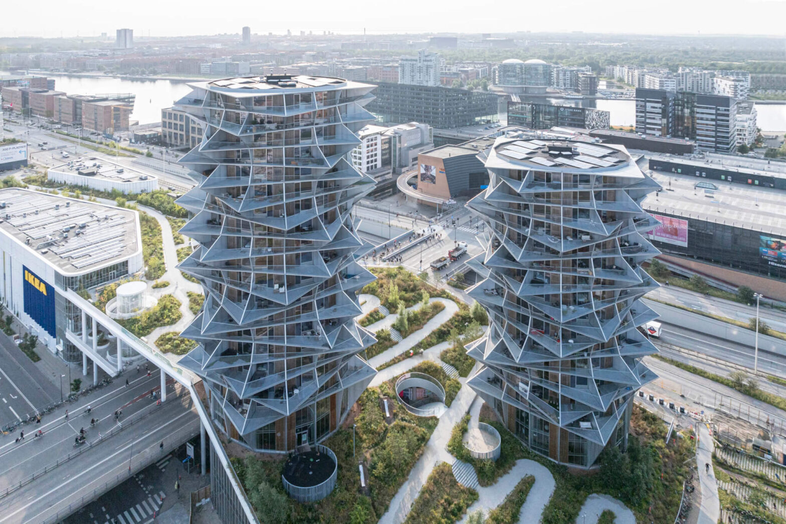 Big Alternate's balcony types for the formation of cactus towers of cacts of Copenhagen