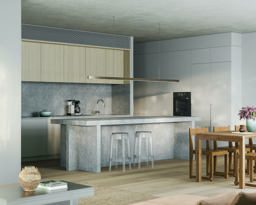 Provide office neometro design monolithic apartments in Blatt Fitzroy 7