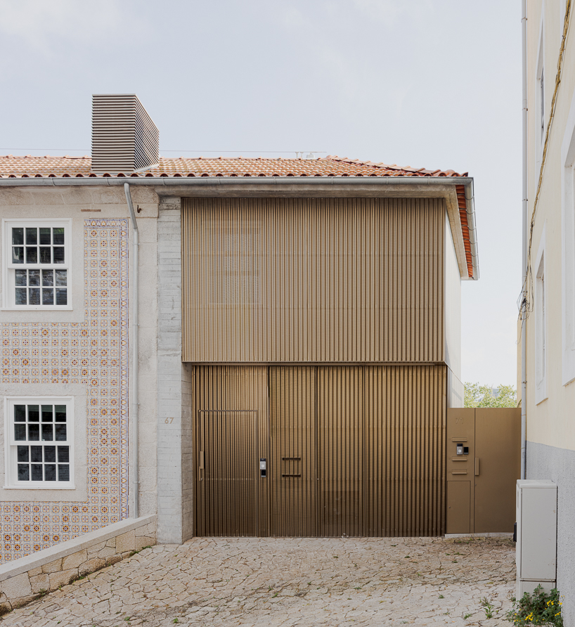 Renovated Porto Residence Neumagines Hillside terraces with steps concrete layers