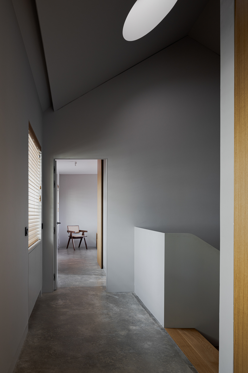 Renovated Porto Residence Neumagines Hillside terraces with steps concrete layers