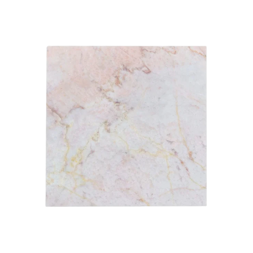 Bertandmay, Rose Pink Square sanded marble sanded
