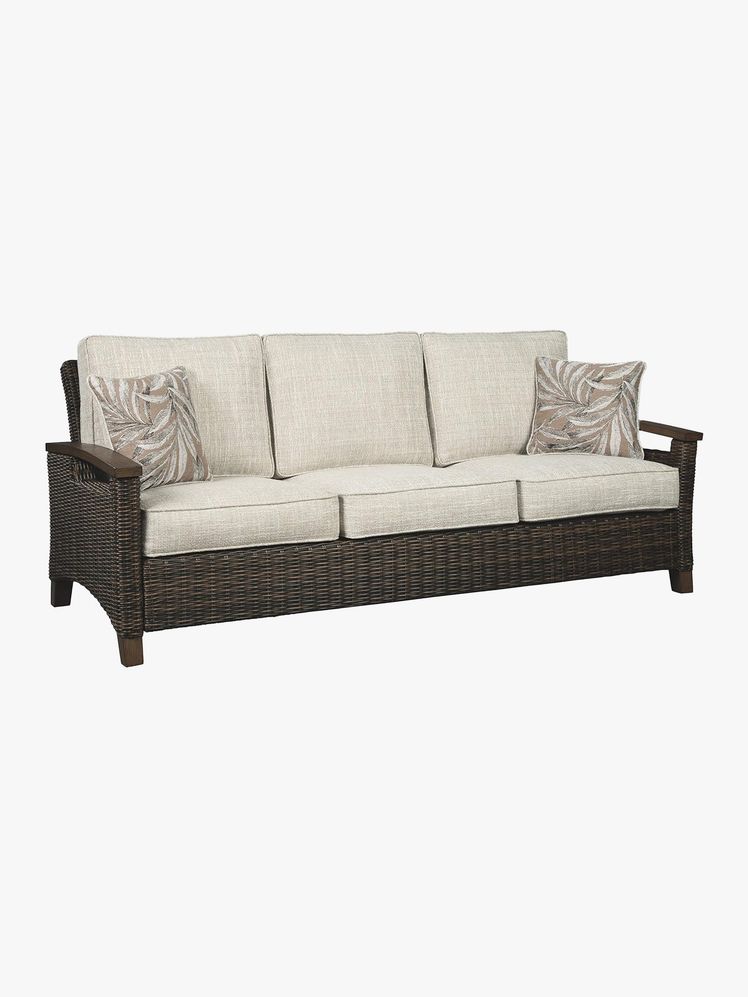     Signature design by Ashley Paradise Trail Outdoor sofa